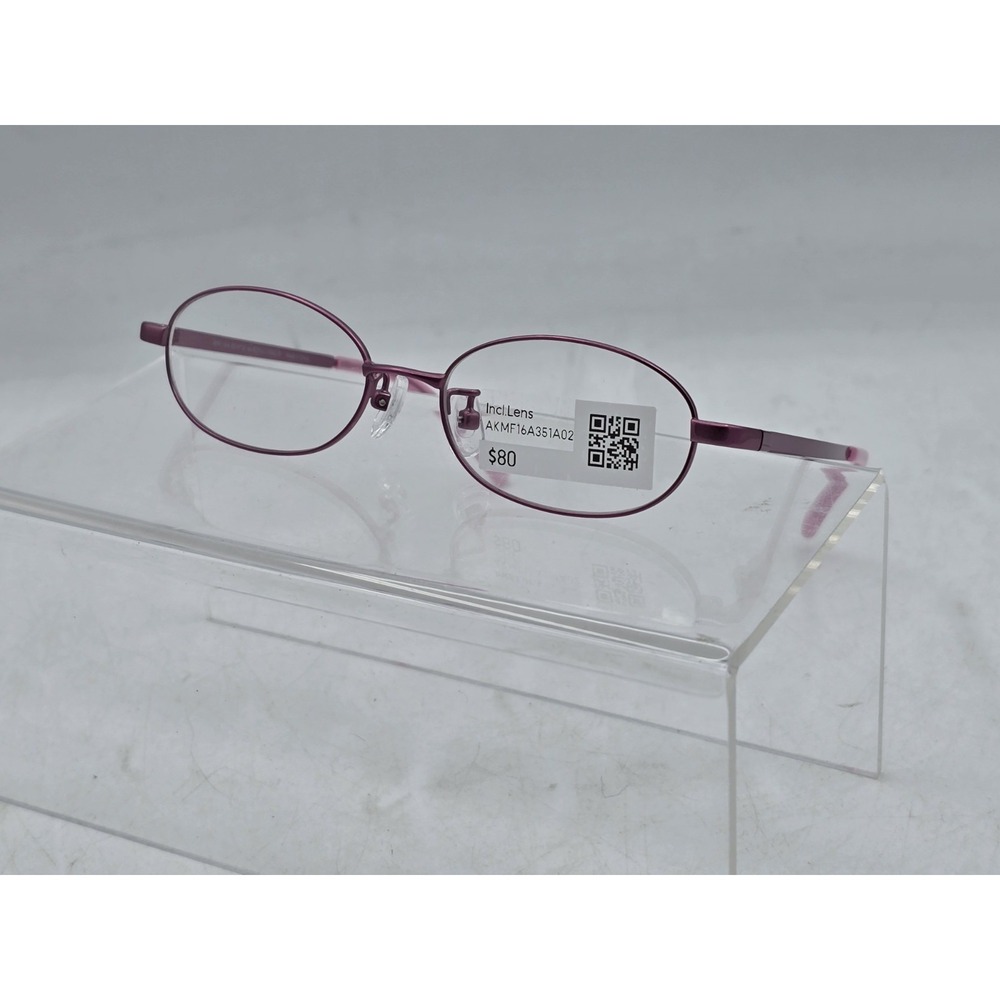 Jins Pink Kids Eyeglass‎ Frames 46.8 - 15.2-139 - 28 AKMF16A351A02 - SITS ASKEW
